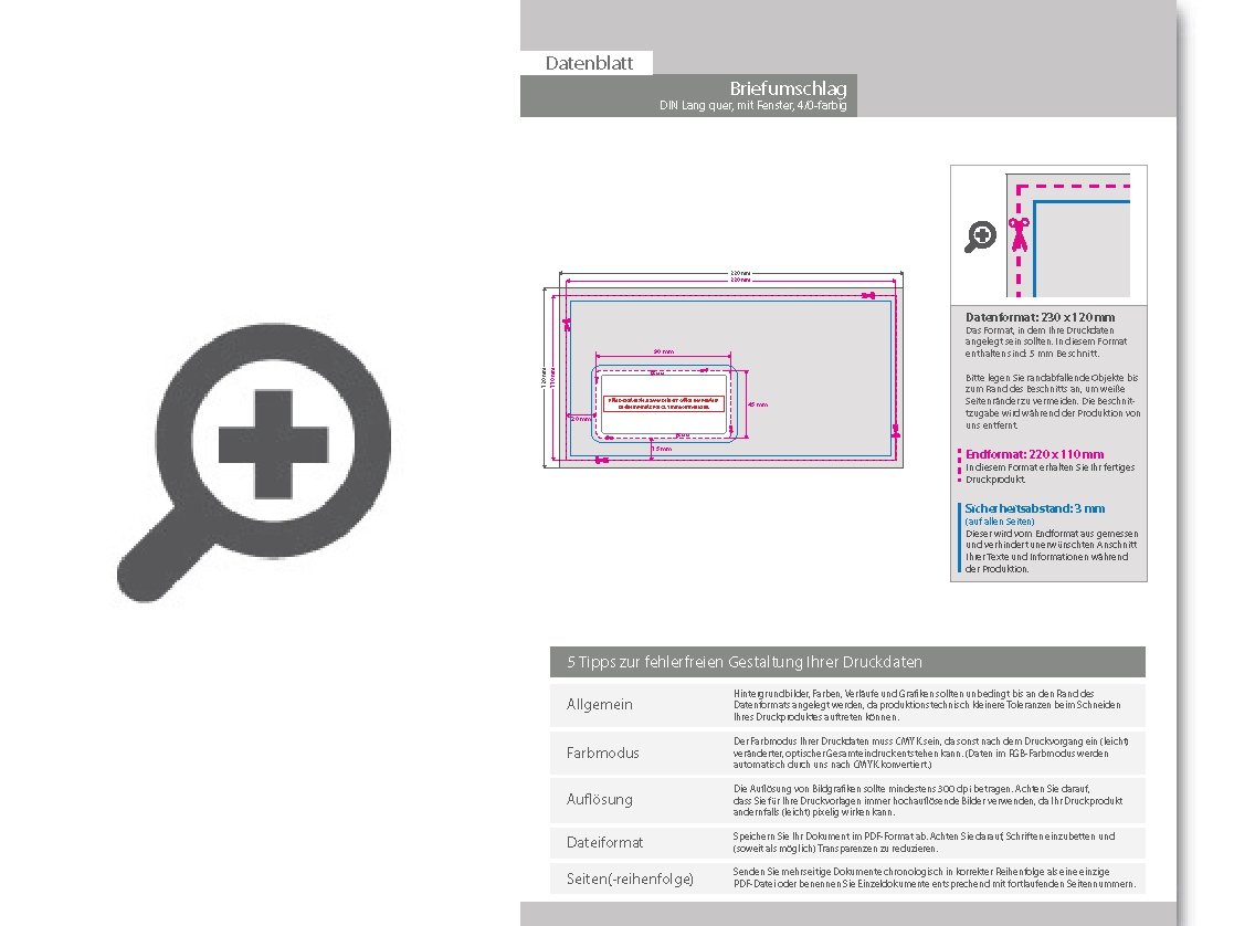 Product Bild briefumschlag_din_lang_quer__haftklebend_mit_fenster__einseitig_4_0_farbig_bedruckt