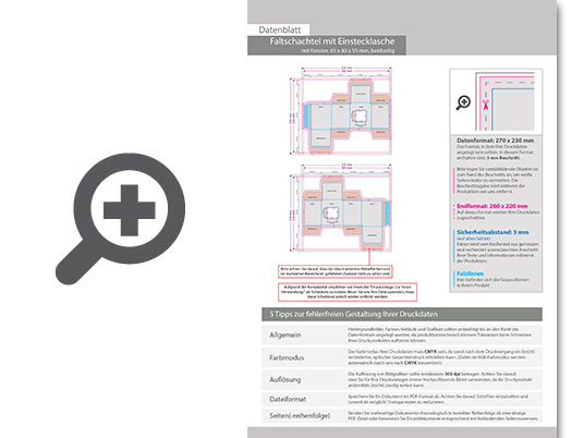 Product Bild faltschachtel_(6_5_cm_x_8_cm_x_5_5_cm)_beidseitig_bedruckt_4_4-farbig_mit_geklebtem_fenster